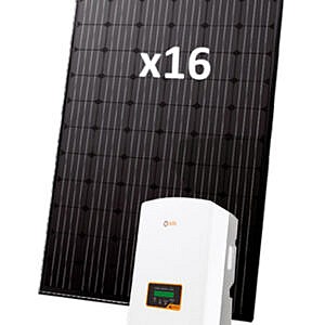 Solcellepakke uden batteri x16