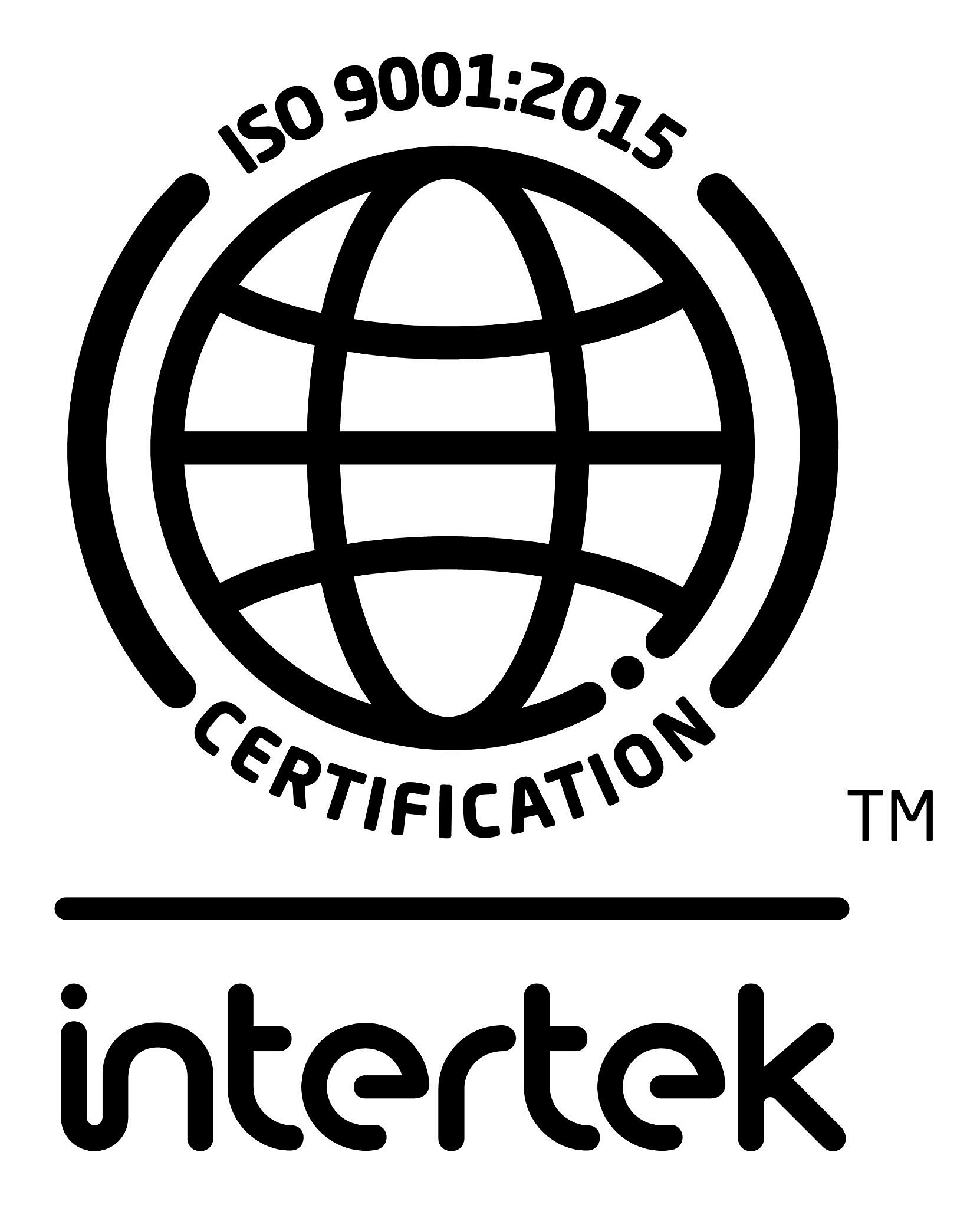 Vi er ISO 9001:2015 certificeret